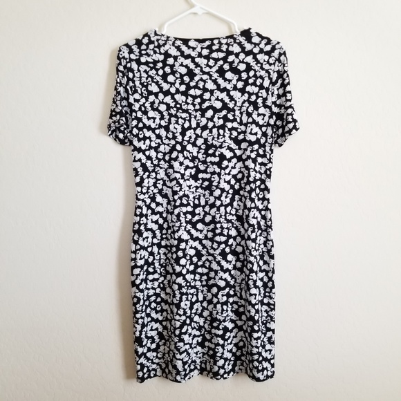 Vince Camuto leopard animal print bodycon Dress M - Picture 5 of 5